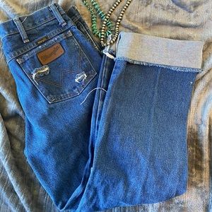 Vintage distressed Wrangler